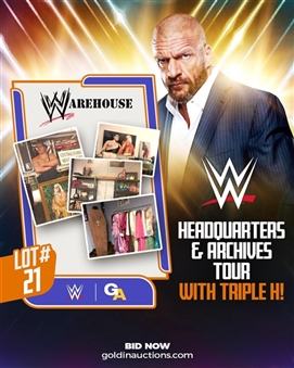 WWE Headquarters and Archives Tour with Triple H! - WWE Experiences